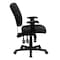 Flash Furniture Leather Contemporary Chair, 18-1/4" to 22-1/4", Adjustable Arms GO-1574-BK-A-GG - alternate 8